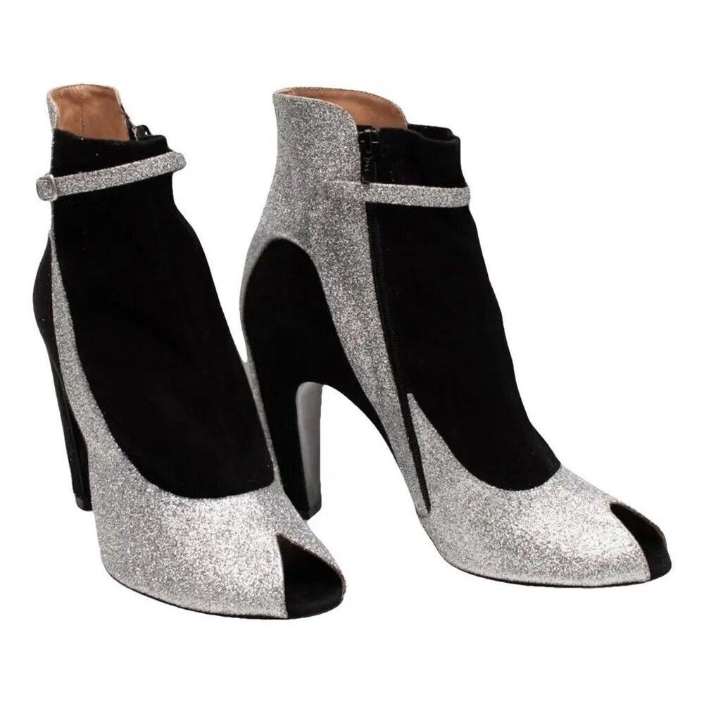 Maison Margiela Glitter Ankle Strap Booties/Boots - NWT - 36.5